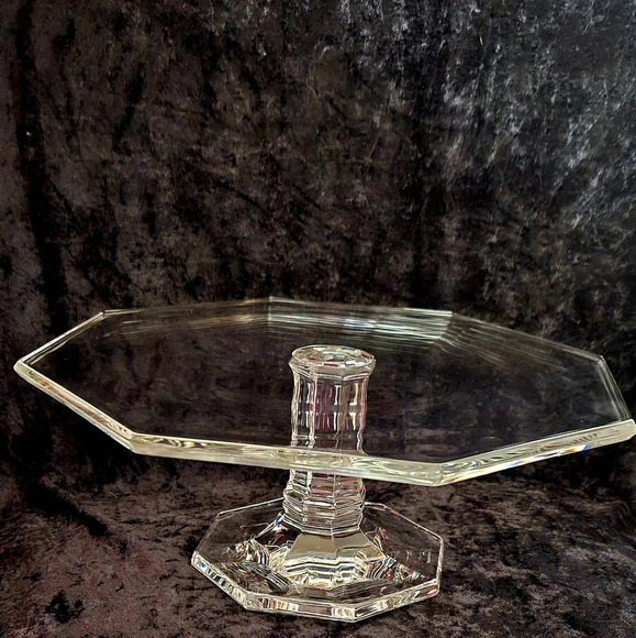 Tiffany & Co Windham Octagonal Cake Stand 11" × 4.5" - Picture 6 of 13